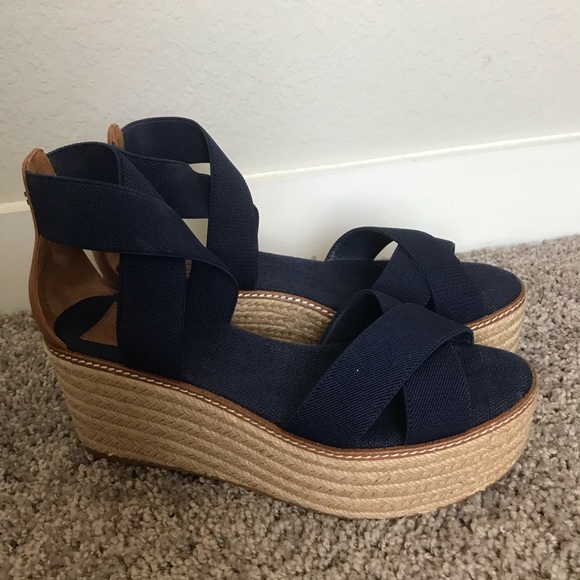 navy wedges next